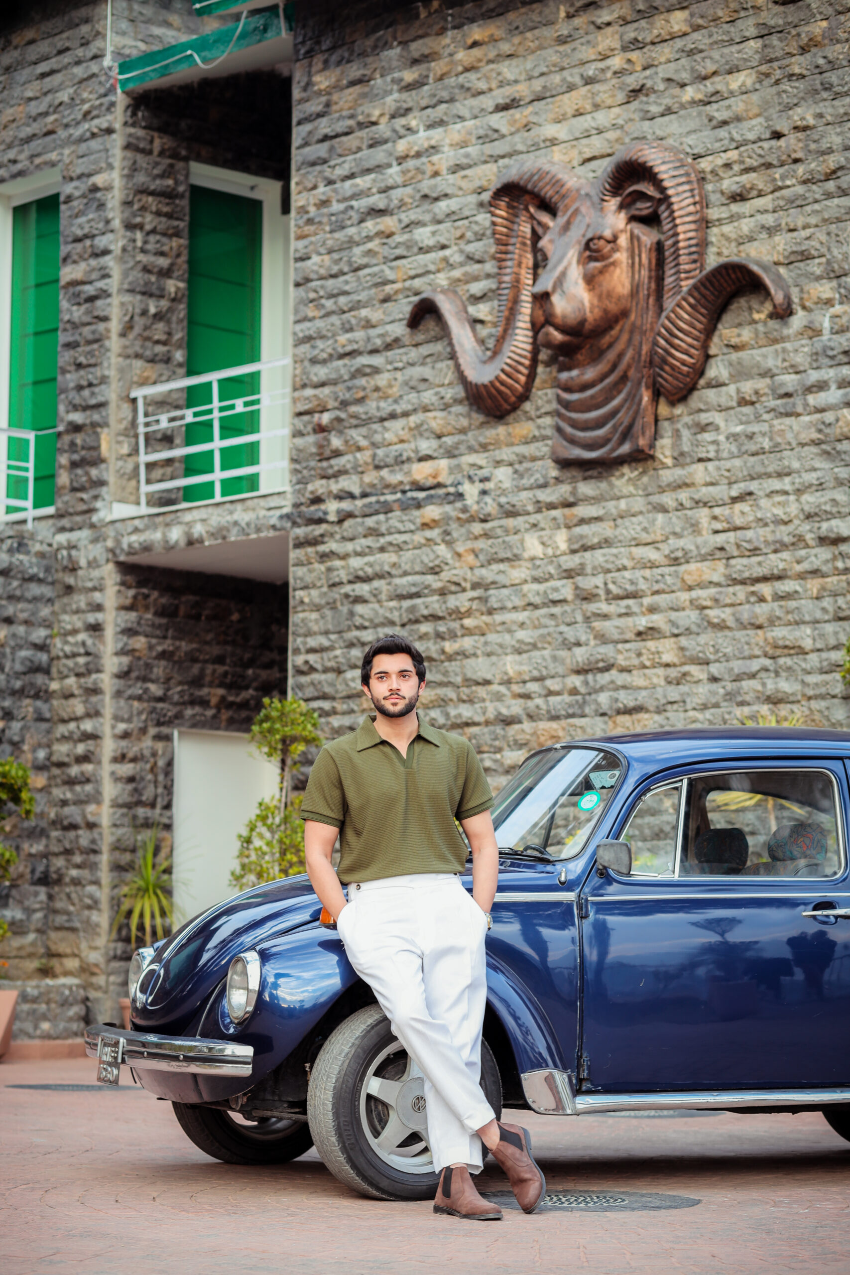 Waffle Shirts Green - Image 4