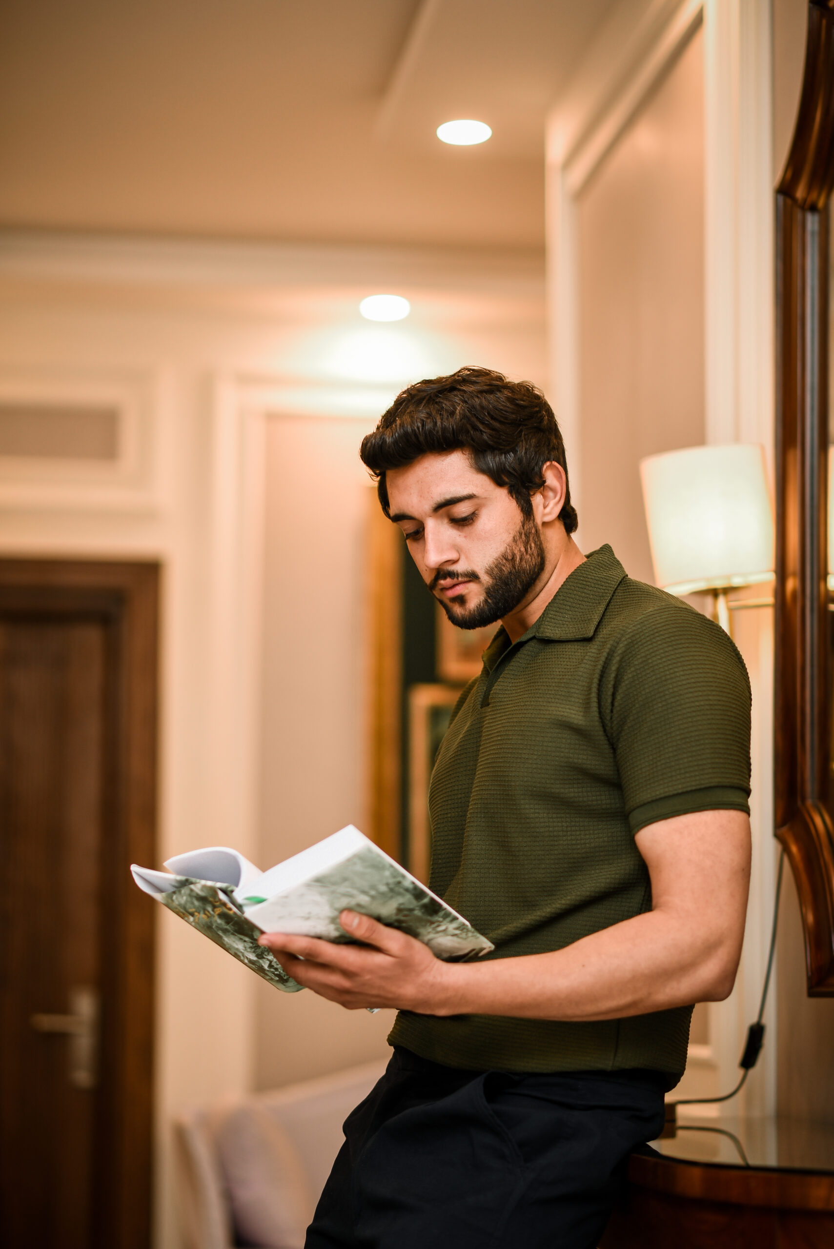 Waffle Shirts Green - Image 3